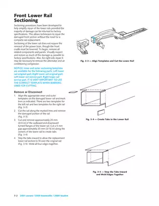 2001-2003 Oldsmobile Aurora shop manual Preview image 3