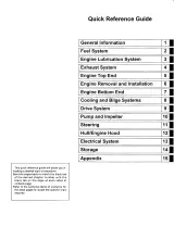 2000–2003 Kawasaki 900 STX & 1100 STX D.I. Jet Ski Service Manual (P/N 99924-1264-51) – preview page 2