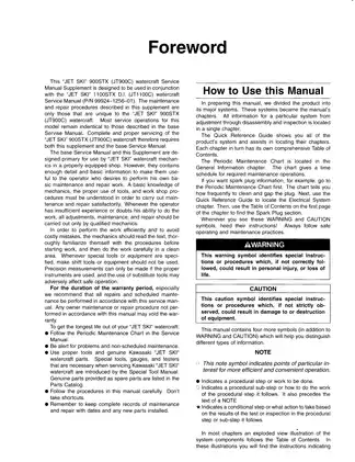 2001-2002 Kawasaki 900 STX, JT900 Jet Ski service manual Preview image 5