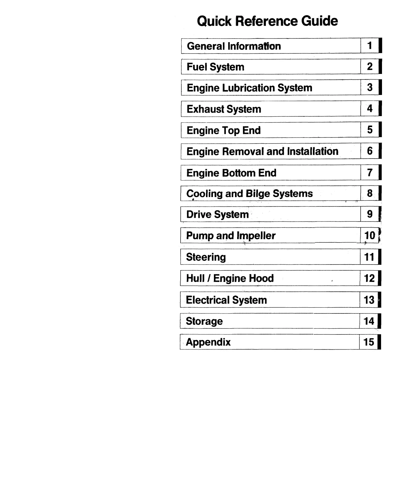 1997-2000 Kawasaki 900 STX, JT900 Jet Ski repair manual Preview image 2