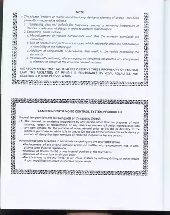 1986-2000 Kawasaki GTR1000 Concours motorcycle service manual Preview image 5