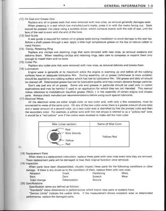Kawasaki Ninja ZX-9R Motorcycle Service Manual - Detailed Repair & Maintenance Guide Preview image 5