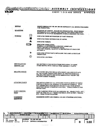 1962-1979 Chevrolet Nova shop manual Preview image 3