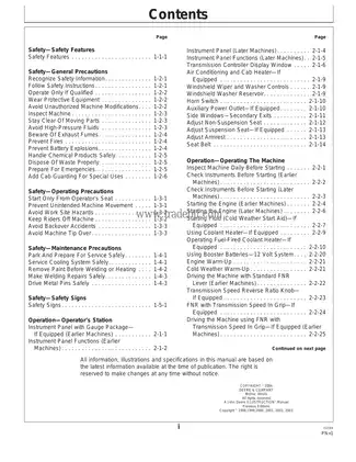 John Deere 450H, 550H, 650H crawler dozer operator repair manual Preview image 5