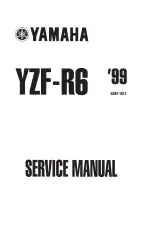 Yamaha YZF-R6 1999–2002 Service Manual (P/N 5EB1-AE1) – preview page 1