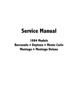 1994 Arctic Cat Tigershark Service Manual (P/N 2255-116) – preview page 1