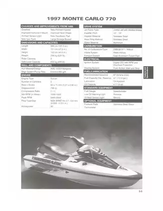 1997 Tigershark Watercraft Service Manual - Montego & Daytona Series Preview image 5
