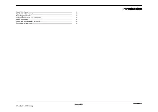 Xerox WorkCentre 5632, 5687 multifunction printers (MFP) service manual Preview image 3