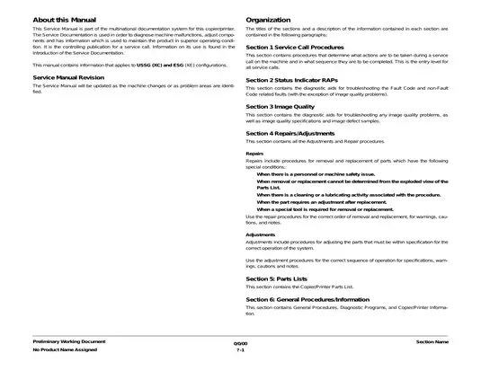 Xerox WorkCentre 7655/7665 Comprehensive Service Manual Preview image 2