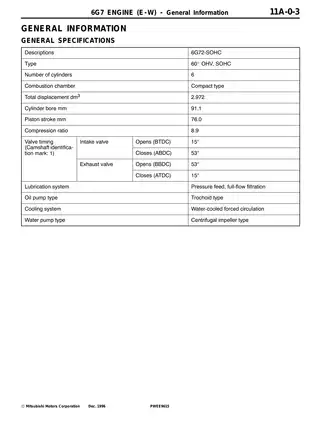 Engine 6G7 series manual Preview image 3