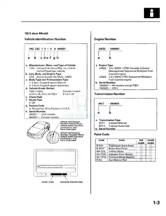 2008-2009 Honda Accord V6 service manual Preview image 5