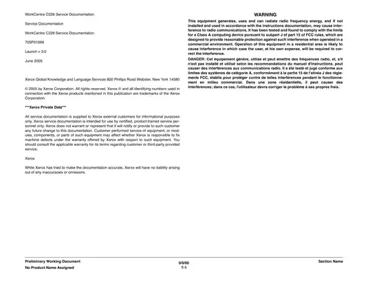 Xerox WorkCentre C226 Service Manual - Complete Digital Guide