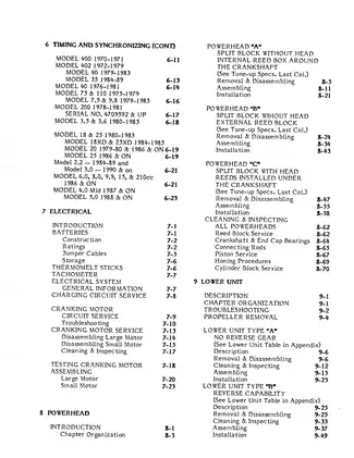Comprehensive Outboard Engine Service Manual: Maintenance and Troubleshooting Guide Preview image 3