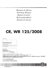 2008 Husqvarna CR 125 / WR 125 Workshop Manual (P/N 8000 B0503) – preview page 3