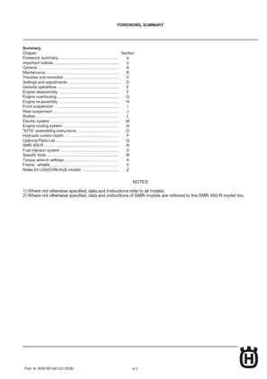 Husqvarna Motorcycle Workshop Manual - TE, TC, TXC, SMR Models (2008) Preview image 5