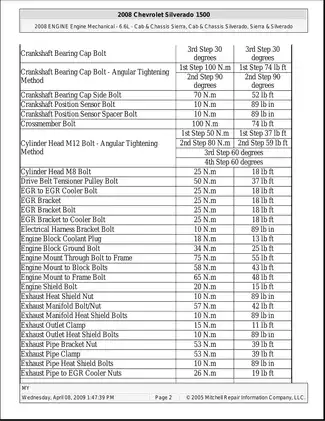 2007-2009 GMC Sierra HD repair manual Preview image 2