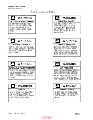 Clark OH-339 Overhaul Manual - Essential Guide for Mechanics Preview image 4