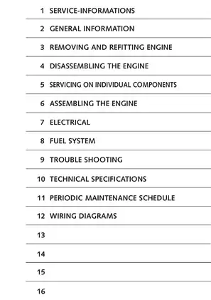 1998-2003 KTM 400,  KTM 660 LC4 repair manual Preview image 5