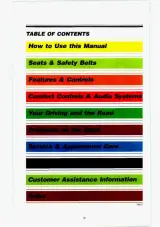 1993 Chevrolet S-10 2.5L, 2.8L, 4.3L Pickup Owner's Manual (P/N C-9308) – preview page 2