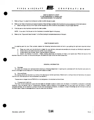 Piper PA-22 Parts Catalog - Comprehensive Manual for Aircraft Maintenance Preview image 4
