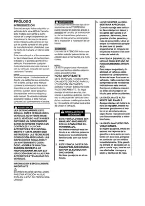 Yamaha WR450F 2007 Service Manual - Comprehensive Owner's Guide Preview image 4