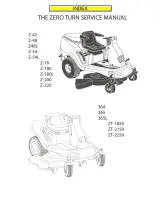 Cub Cadet Z-Series (ZT-2150) 1997–2000 Service Manual OEM (P/N 769-00436) – preview page 1