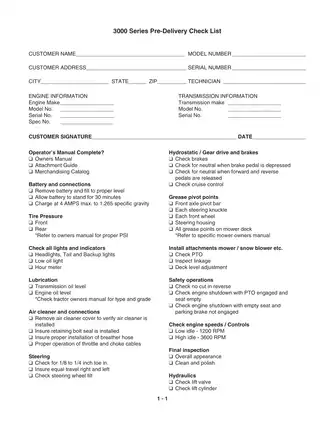 Cub Cadet 3000 Series Service Manual - Comprehensive Repair Guide Preview image 4