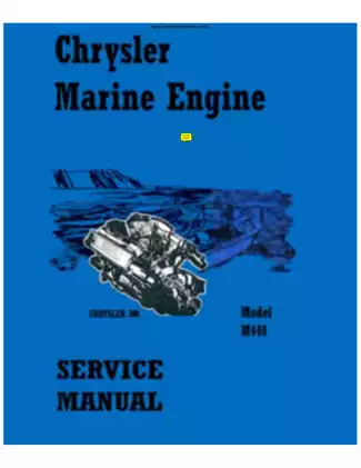Comprehensive Guide for Chrysler Marine Engine Model M440 Maintenance and Repair