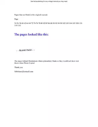 Bolens Iseki G-Series Tractor Service and Repair Manual (G152/G154/G172/G174/TX1300/TX1500) Preview image 2