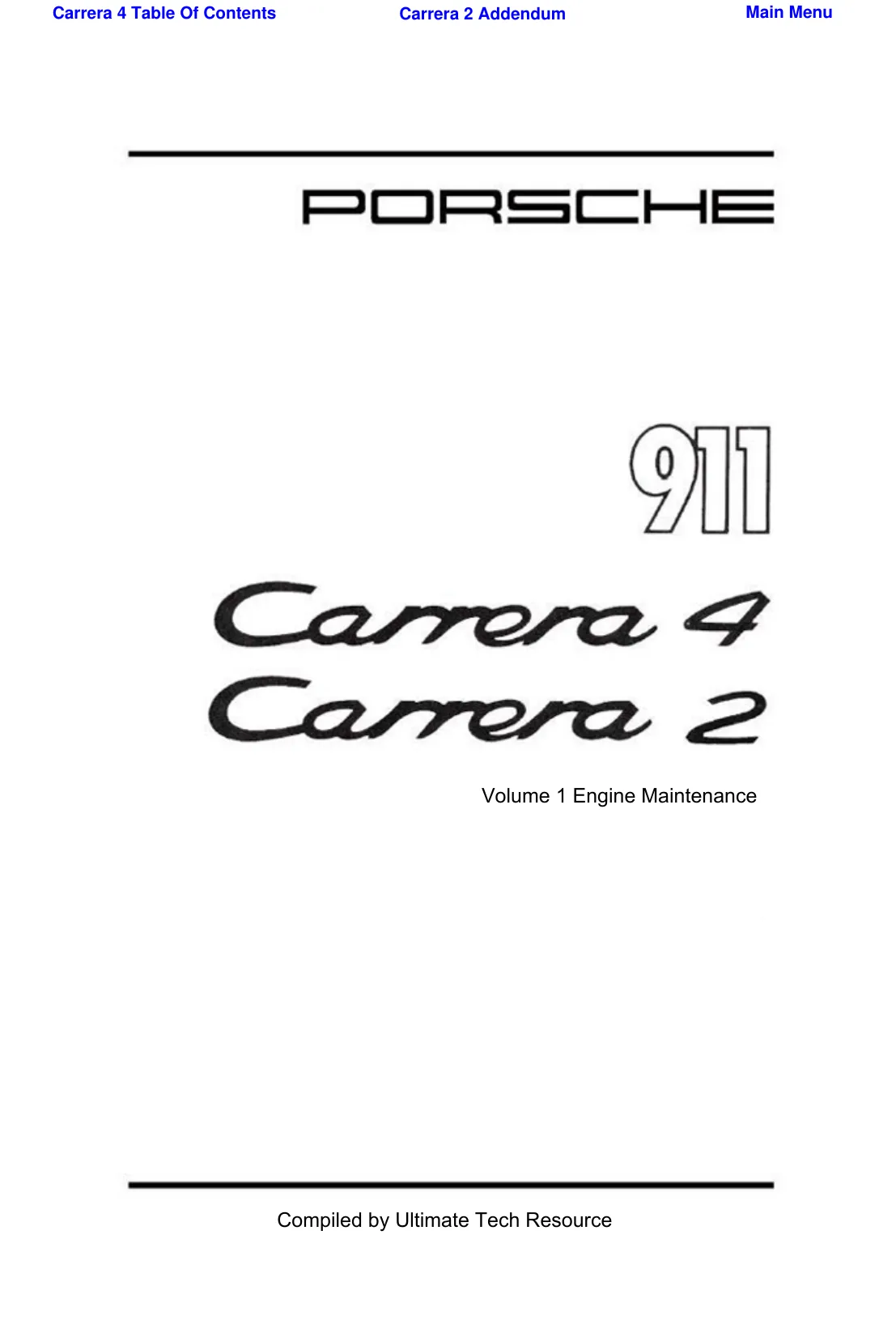 1989-1993 Porsche 911, 964 repair manual