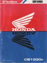 1994 Honda CB1000 Factory Service & Repair Manual (P/N 61MZ101) – preview page 2