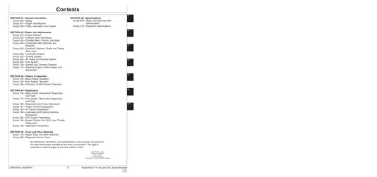 John Deere Powertech E 2.4L / 3.0L diesel engine technical service manual Preview image 5