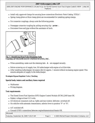 2005-2008 Volkswagen Jetta repair manual Preview image 3