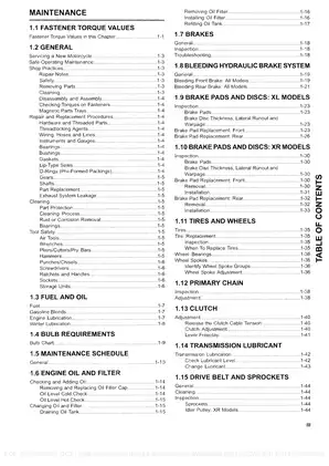 2010 Harley-Davidson Sportster Models Service Manual Preview image 4