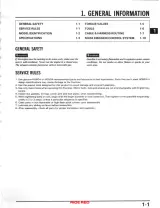 Honda TRX70 Fourtrax 1986–1987 Official Factory Service Manual – preview page 3