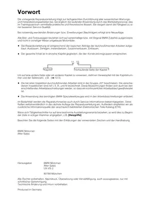 BMW K 1200 RS Motorcycle Repair Manual | Comprehensive Maintenance & Service Guide Preview image 3