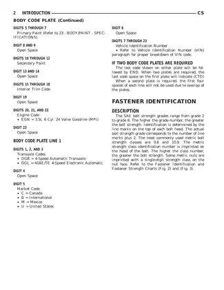 2004-2007 Chrysler Pacifica repair manual Preview image 5