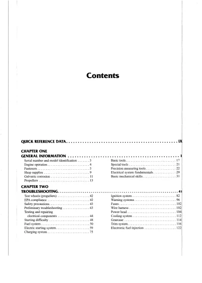 Preview: 1995–2001 Johnson Evinrude 5hp, 15hp, 9.9hp, 40hp, 70hp Outboard Service Manual (P/N 5000900)