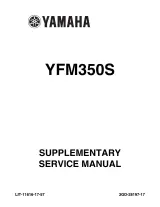 1987–2004 Yamaha Warrior 350, YFM350X ATV Factory Service & Repair Manual (P/N LIT-11616-YM-37) – preview page 2