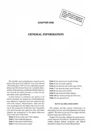 Comprehensive Harley-Davidson FLH and FLT Service Manual (1999-On)