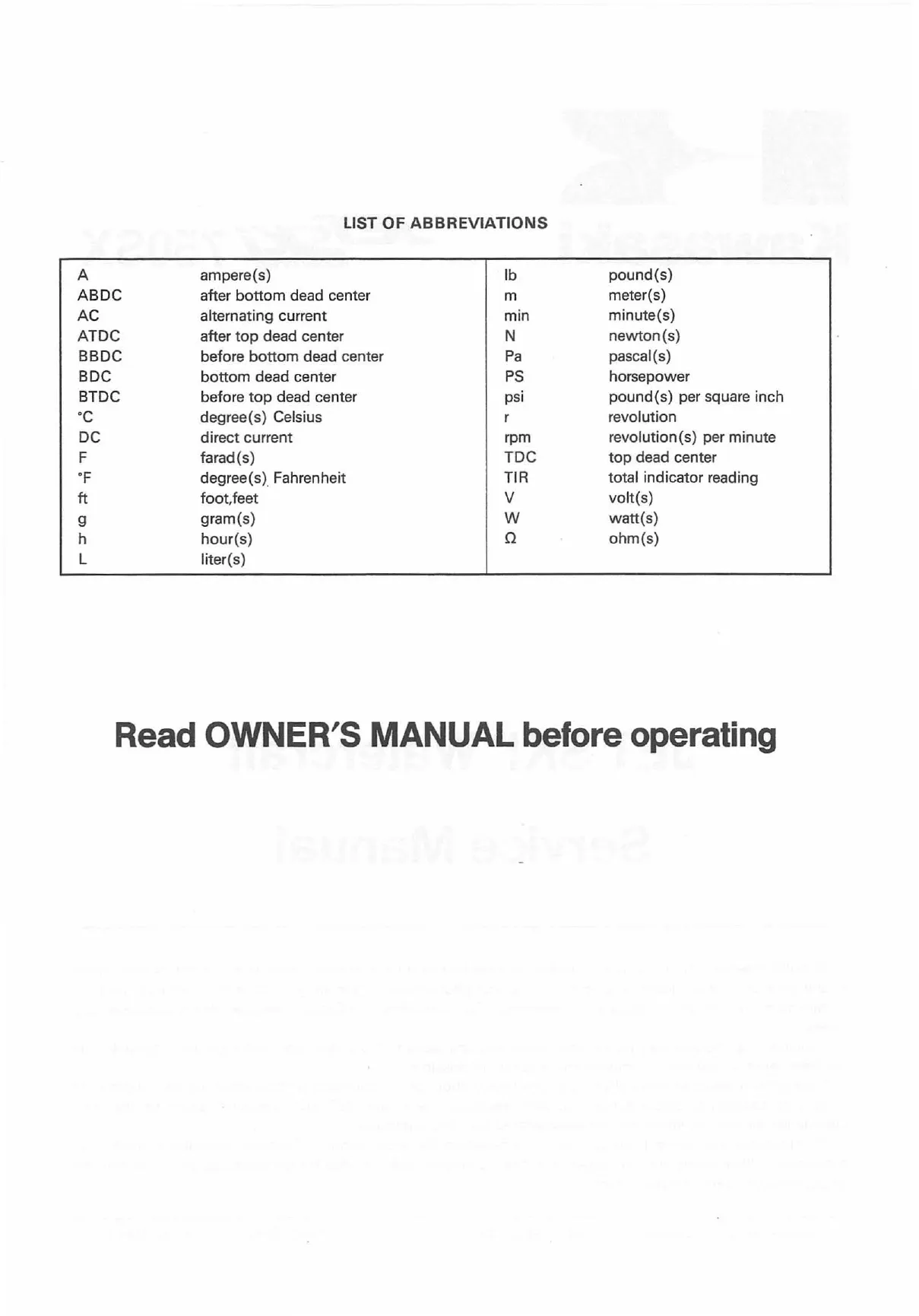 Kawasaki Jet Ski 750SX Watercraft Service Manual (1992-1996) Preview image 3