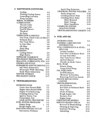 1992-1998 Kawasaki Jet-Ski repair manual Preview image 2