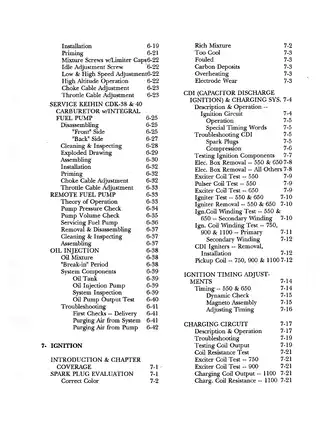 1992-1998 Kawasaki Jet-Ski repair manual Preview image 3