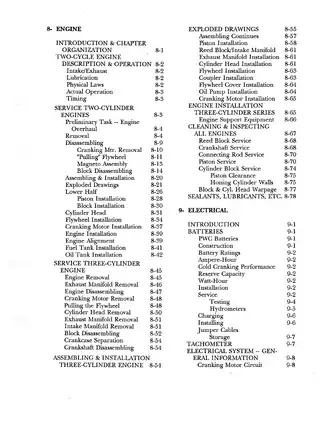 1992-1998 Kawasaki Jet-Ski repair manual Preview image 4