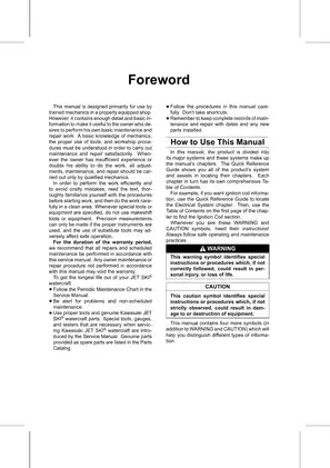Kawasaki Ultra 250X Jet Ski Watercraft Service Manual - Complete Maintenance Guide Preview image 5