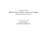 2000 Dodge Caravan / Town & Country / Voyager Service Manual (P/N 81-370-0005) – preview page 1