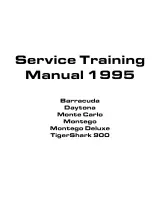 Arctic Cat Tigershark Barracuda, Daytona, Monte Carlo, Montego, Montego Deluxe & Tigershark 900 Service Training Manual (P/N 0668-324) – preview page 1
