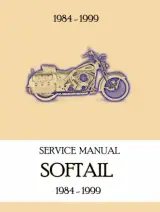 1984–1999 Harley-Davidson Softail FXST, FXSTC, FXSTS, FLST, FLSTC, FLSTF, and FLSTN OEM Service & Repair Manual – preview page 2