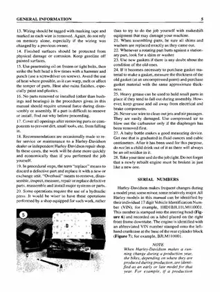1984-1999 Harley Davidson Softail shop manual Preview image 5