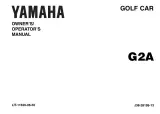 1988 Yamaha G2-A, G2-E & G9 Golf Cart Service, Owner's & Parts Manual Set (P/N LIT-11626-06-55, LIT-11626-06-56) – preview page 1